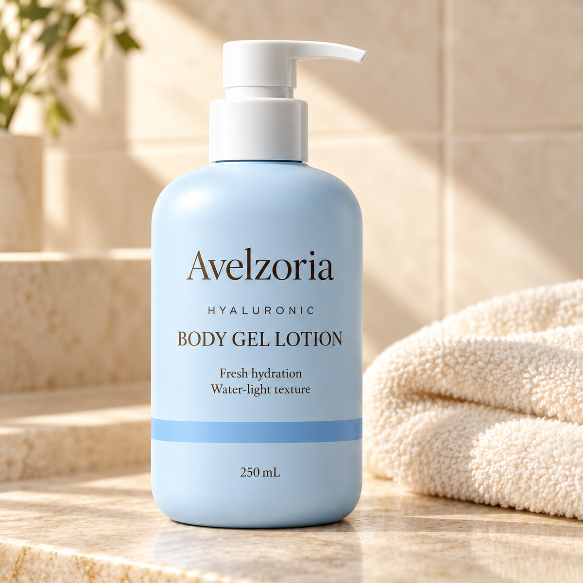 Avelzoria Hyaluronic Water-Light Body Gel Lotion