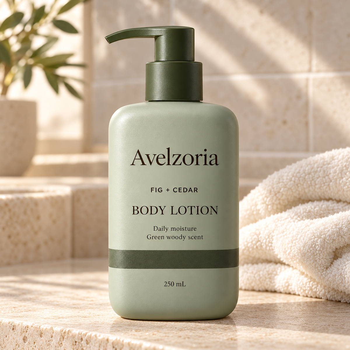 Avelzoria Fig & Cedar Body Lotion