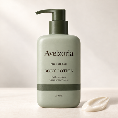 Avelzoria Fig & Cedar Body Lotion