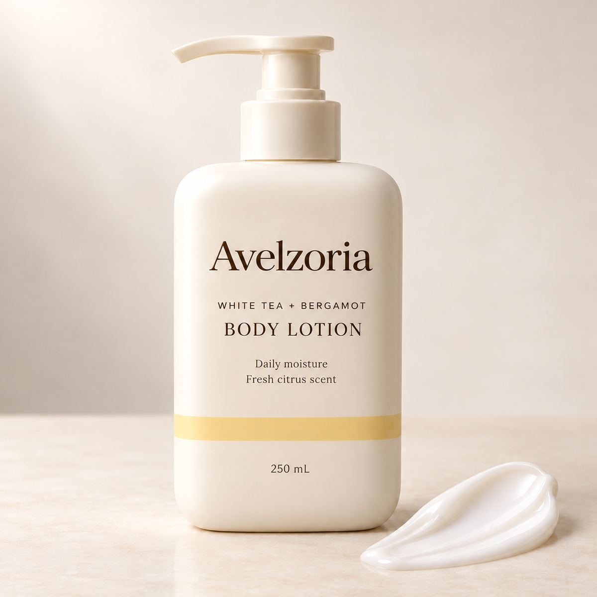 Avelzoria White Tea & Bergamot Body Lotion