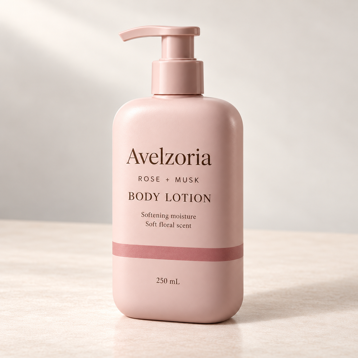 Avelzoria Rose & Soft Musk Body Lotion