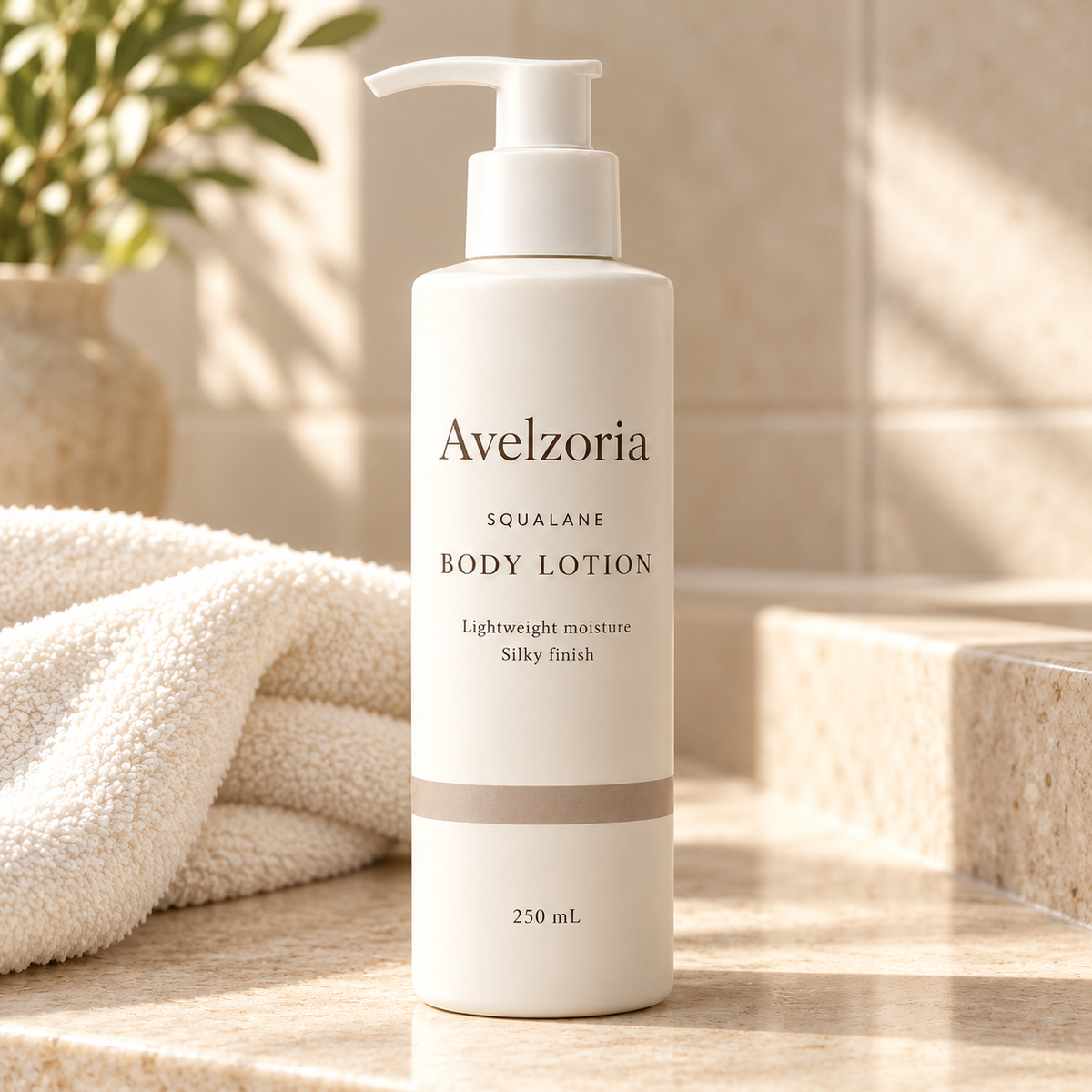 Avelzoria Squalane Lightweight Body Lotion